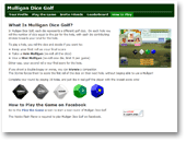 Mulligan Dice Golf