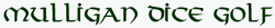 Mulligan Dice Golf